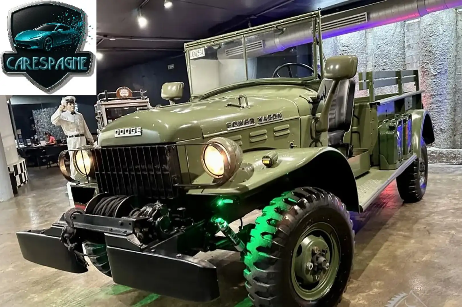 Dodge Power Wagon WM300  1962 Verde - 1