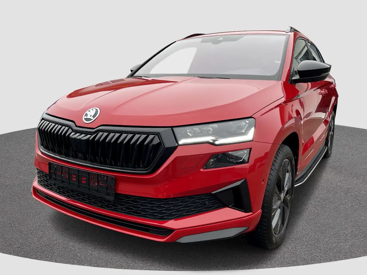 Skoda Karoq Sportline CANTON 4xSHZ AHK 5Jahre Garantie Rot - 1