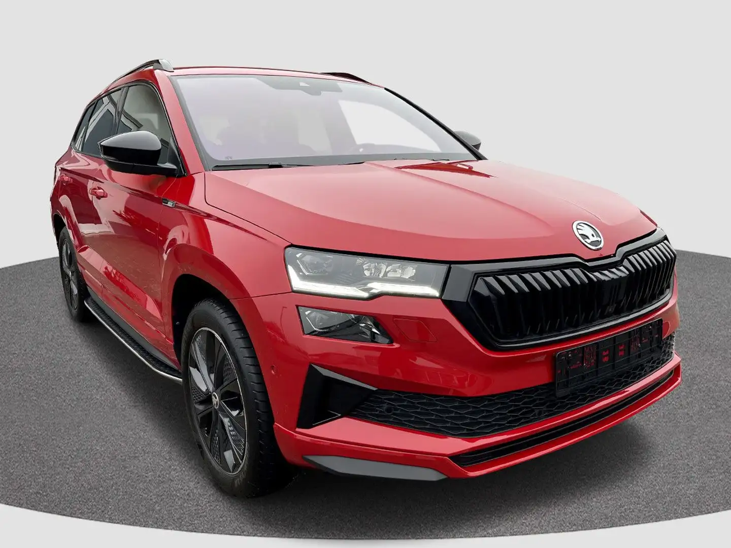 Skoda Karoq Sportline CANTON 4xSHZ AHK 5Jahre Garantie Rot - 2
