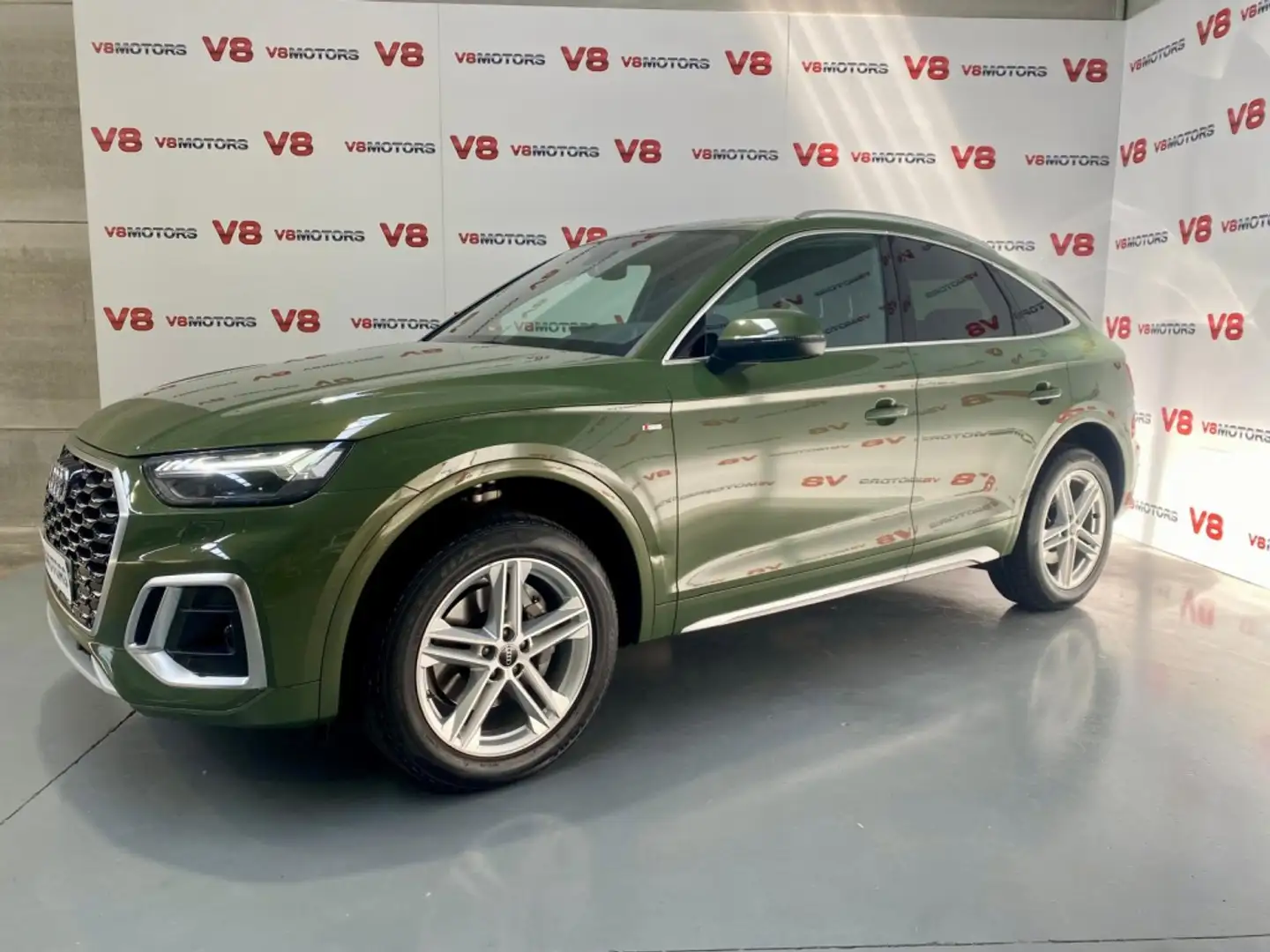 Audi Q5 40 TDI quattro-ultra S line S tronic 150kW Verde - 1