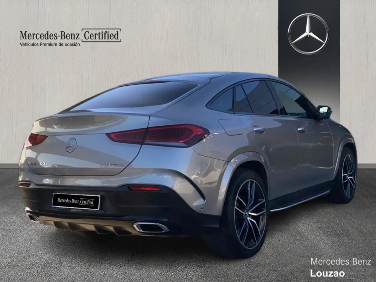 Mercedes-Benz GLE 400 Coupé 400d 4Matic Aut. Plateado - 2