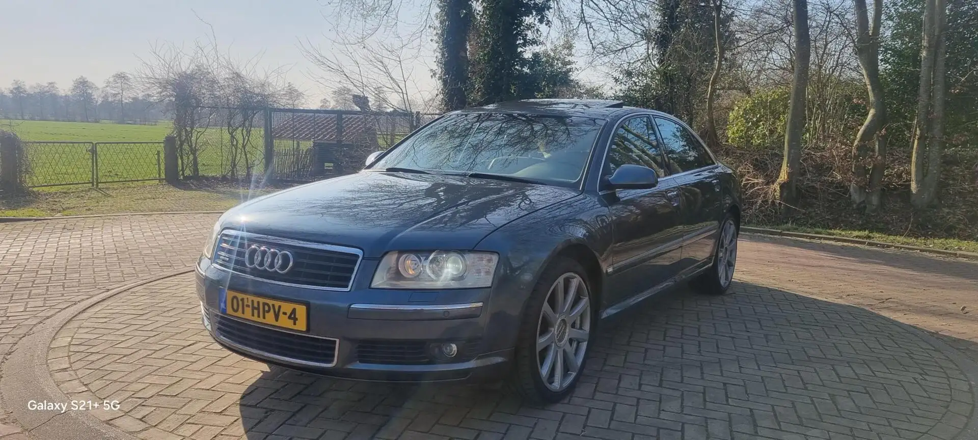 Audi A8 4.2 quattro💢€2999,-💢inruilkoopje V8 4.2 AUTOMAAT 💪 Blau - 1