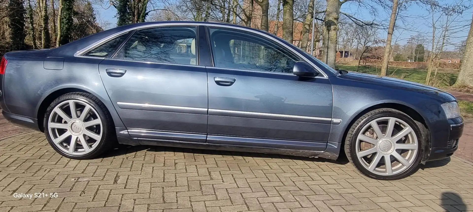 Audi A8 4.2 quattro💢€2999,-💢inruilkoopje V8 4.2 AUTOMAAT 💪 Blau - 2