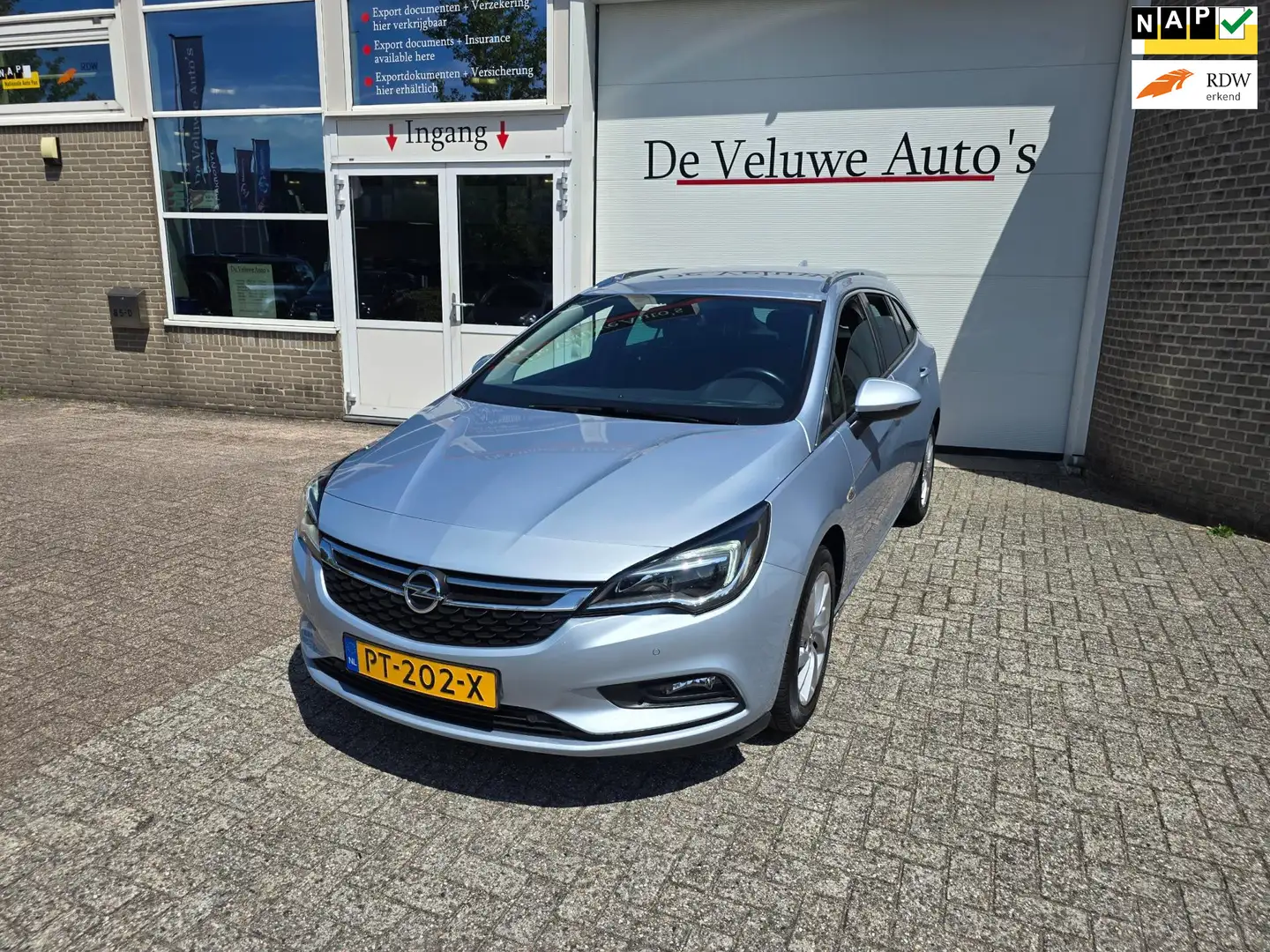 Opel Astra Sports Tourer 1.0 Innovation trkhk Carplay Camera Grijs - 1