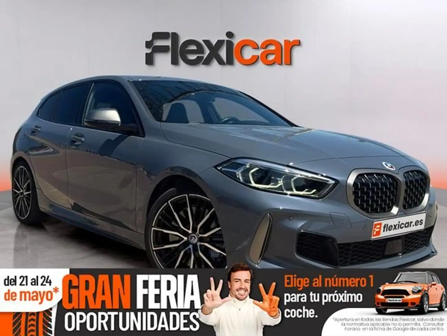 BMW 116 M135i Gris - 1