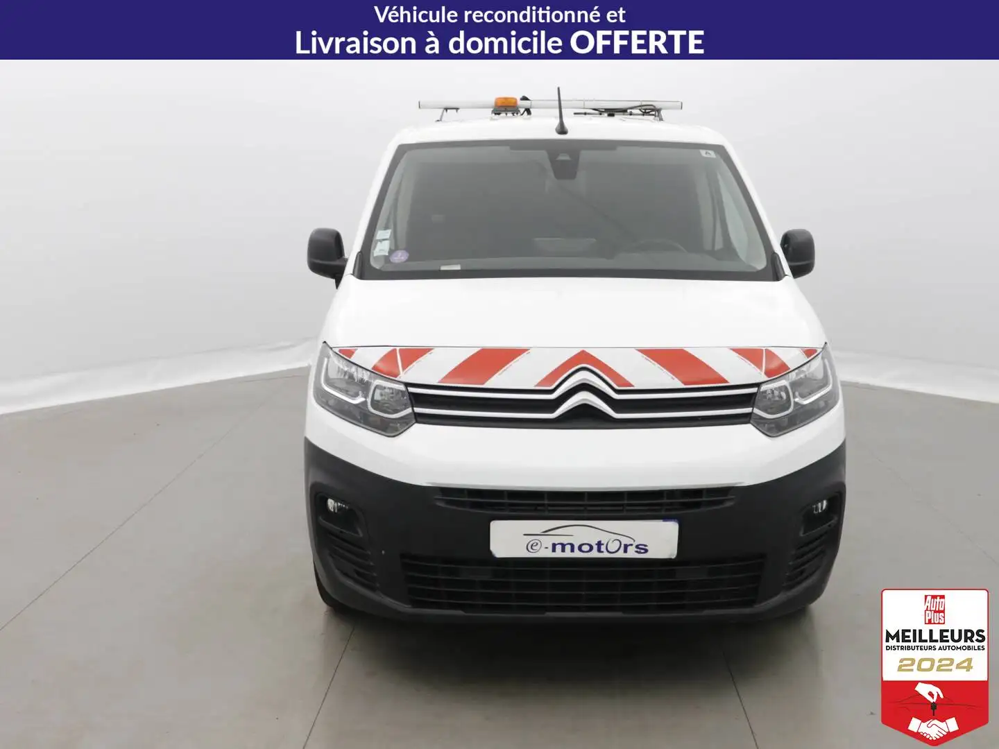 Citroen Berlingo M 1000 Puretech 130 EAT8 Worker 3Pl +GPS +PDC AR/A Blanco - 2