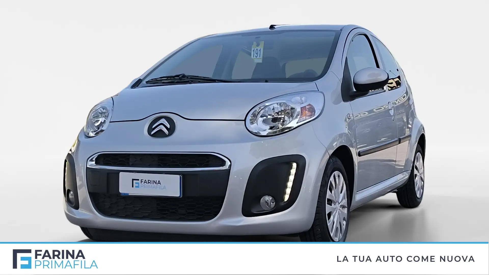 Citroen C1 5 Porte 1.0  Attraction Plateado - 1