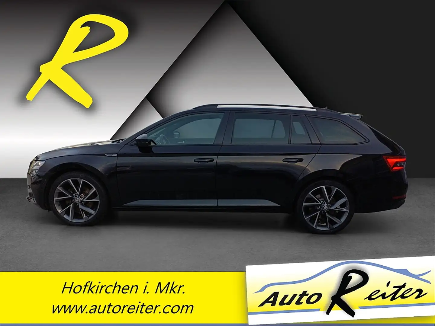 Skoda Superb Kombi 1,4 TSI PHEV Sportline DSG Schwarz - 2