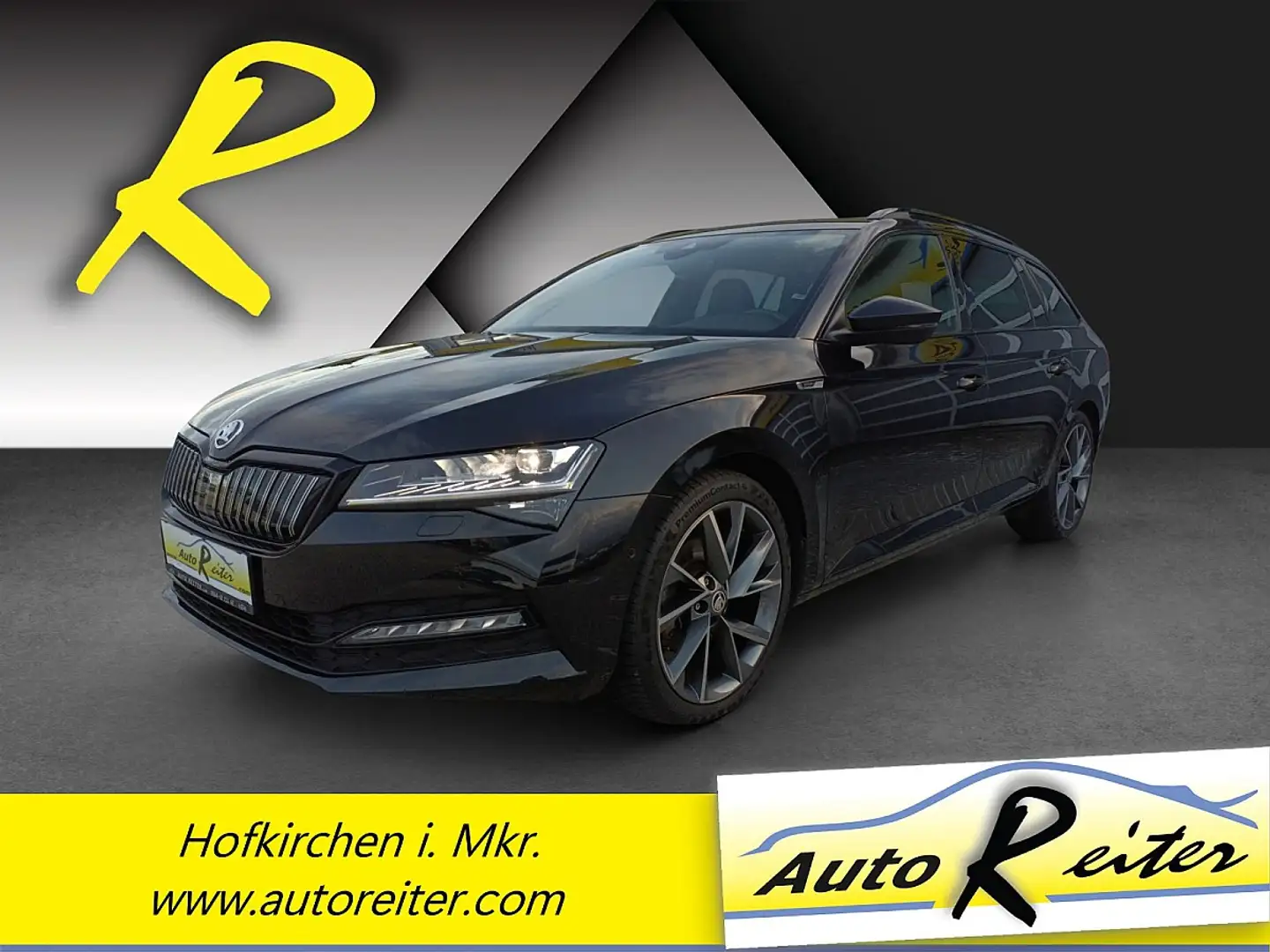 Skoda Superb Kombi 1,4 TSI PHEV Sportline DSG Schwarz - 1