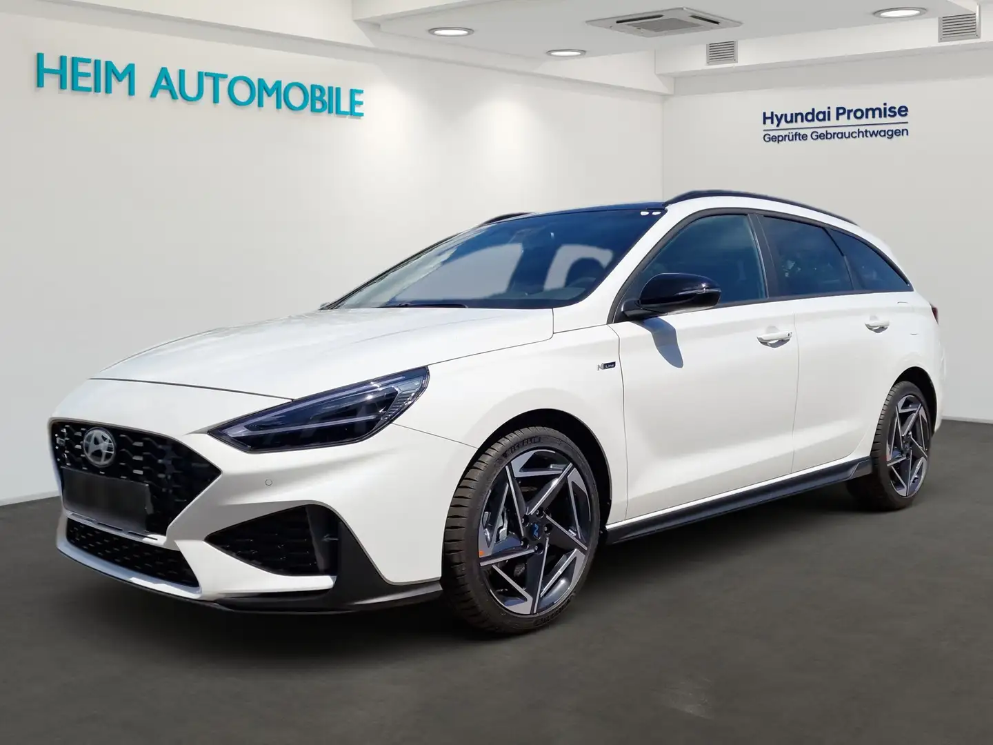 Hyundai i30 Kombi 1.5 T-GDI 48V-Hybrid N Line Blanc - 1
