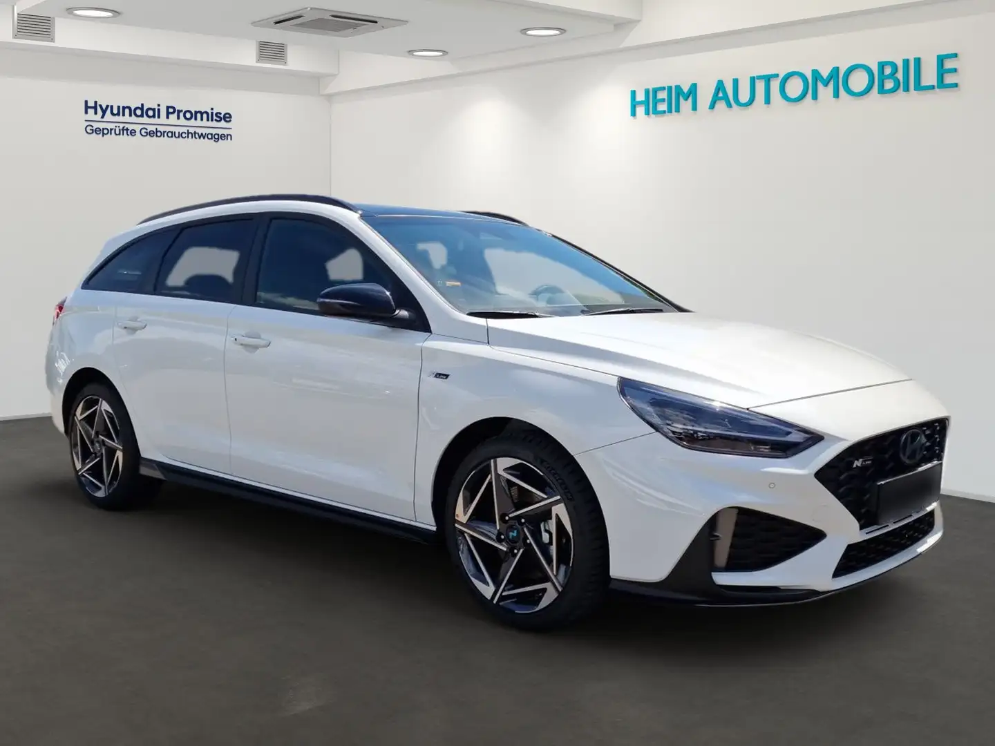 Hyundai i30 Kombi 1.5 T-GDI 48V-Hybrid N Line Blanc - 2
