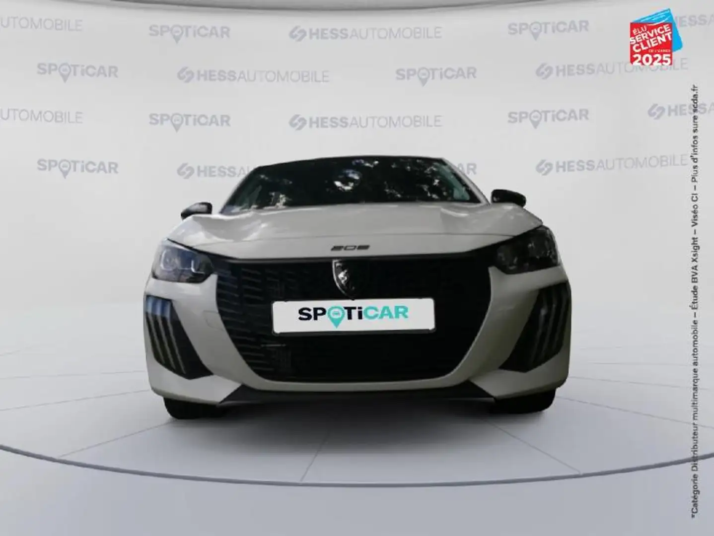 Peugeot 208 1.2 Hybrid 100ch Style e-DCS6 Weiß - 2