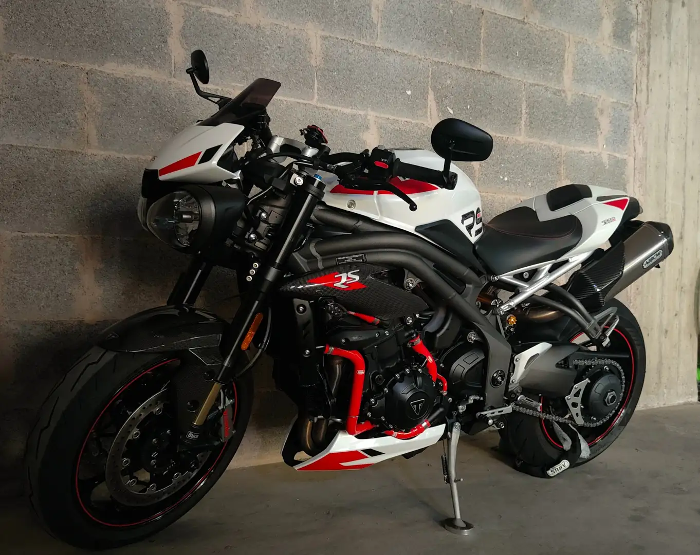 Triumph Speed Triple 1050 RS Blanc - 1