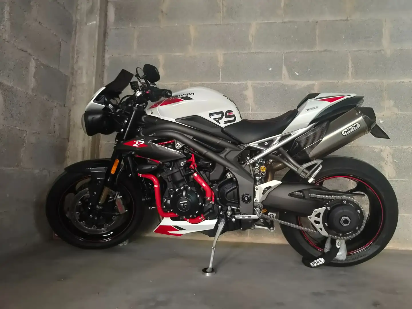 Triumph Speed Triple 1050 RS Blanc - 2