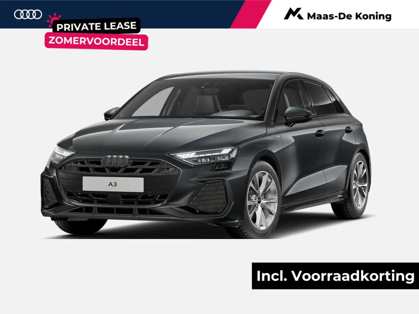 Audi A3 Sportback S edition 35 TFSI 110 kW / 150 PK Sportb Grijs - 1