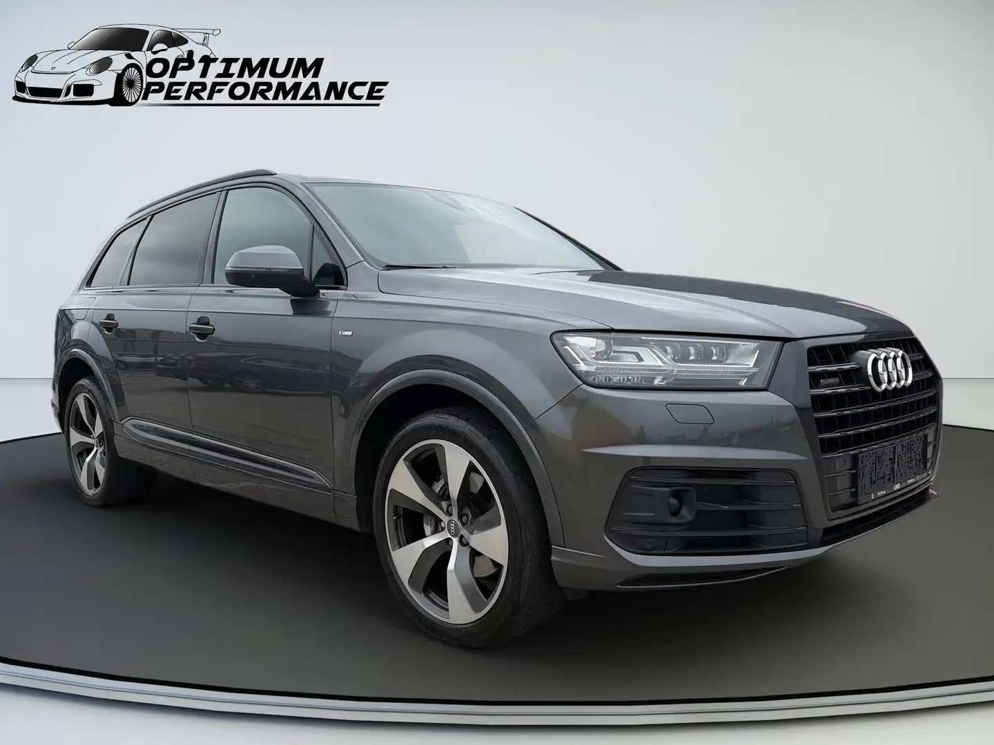 Audi Q7 e-tron 3.0 TDI quattro S-Line Grau - 2