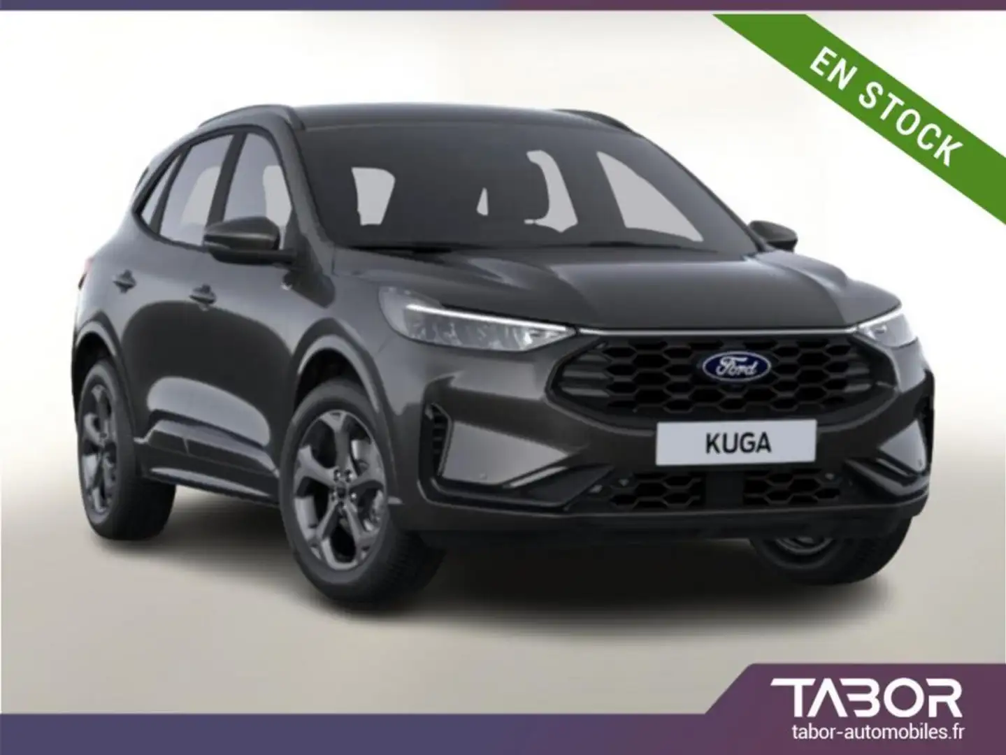 Ford Kuga 2.5 FHEV 180 CVT ST-Line GPS cam Gris - 1