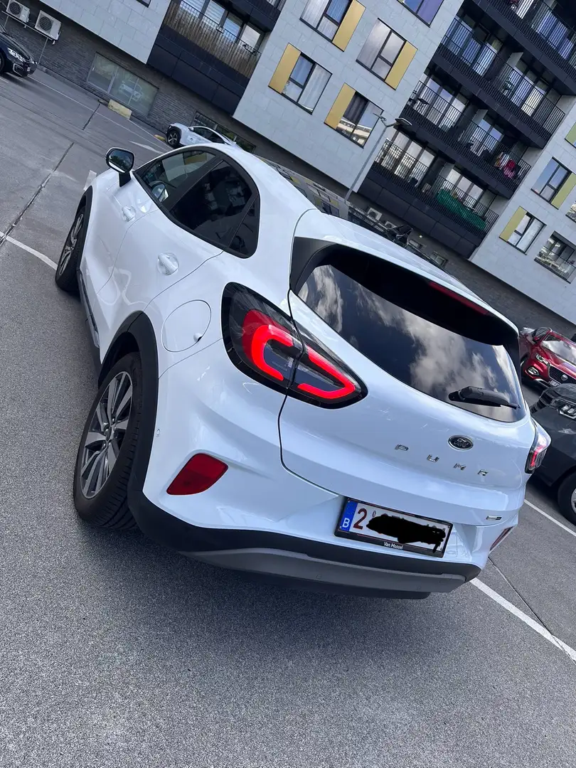 Ford Puma Puma 1.0 EcoBoost mHEV Titanium X Blanc - 2