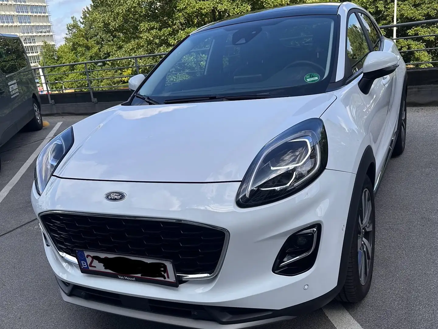 Ford Puma Puma 1.0 EcoBoost mHEV Titanium X Blanc - 1