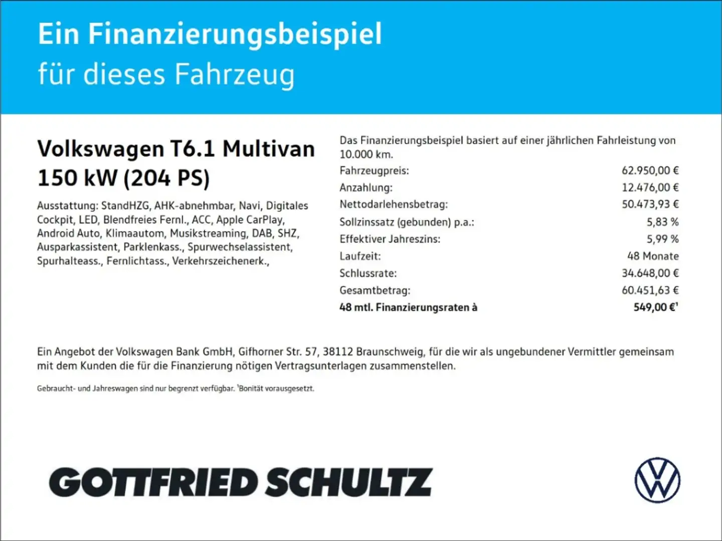 Volkswagen T6.1 Multivan 2.0 TDI Comfortline 4Motion   AHK   Kamera   Stand Gris - 2