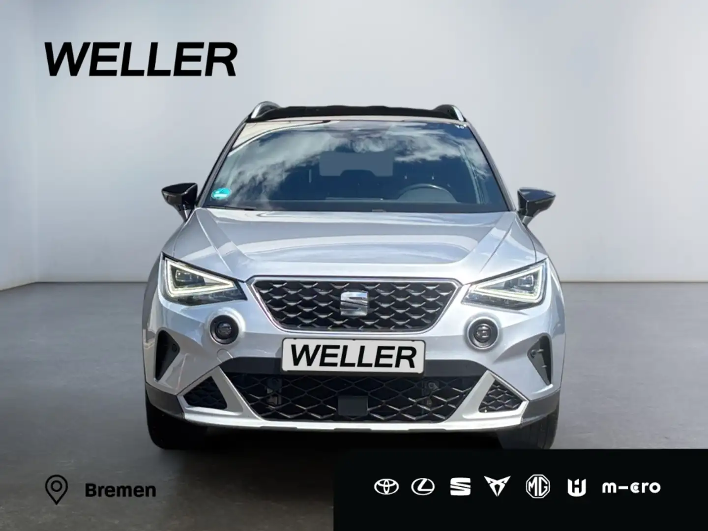 SEAT Arona 1.0 TSI Xperience *LED*Beats*Virtual*RCAM* Silber - 2