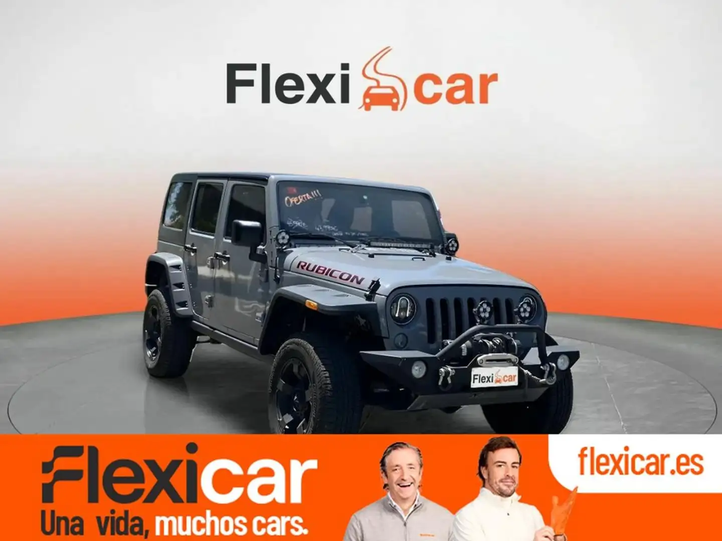 Jeep Wrangler Unlimited 2.2CRD Rubicon 8ATX Gris - 1