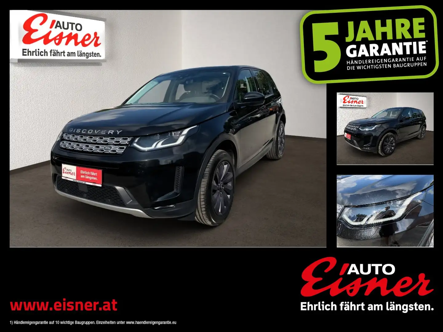 Land Rover Discovery Sport 2-0 D150  SE 2xKlima 360 AUT LED Schwarz - 1
