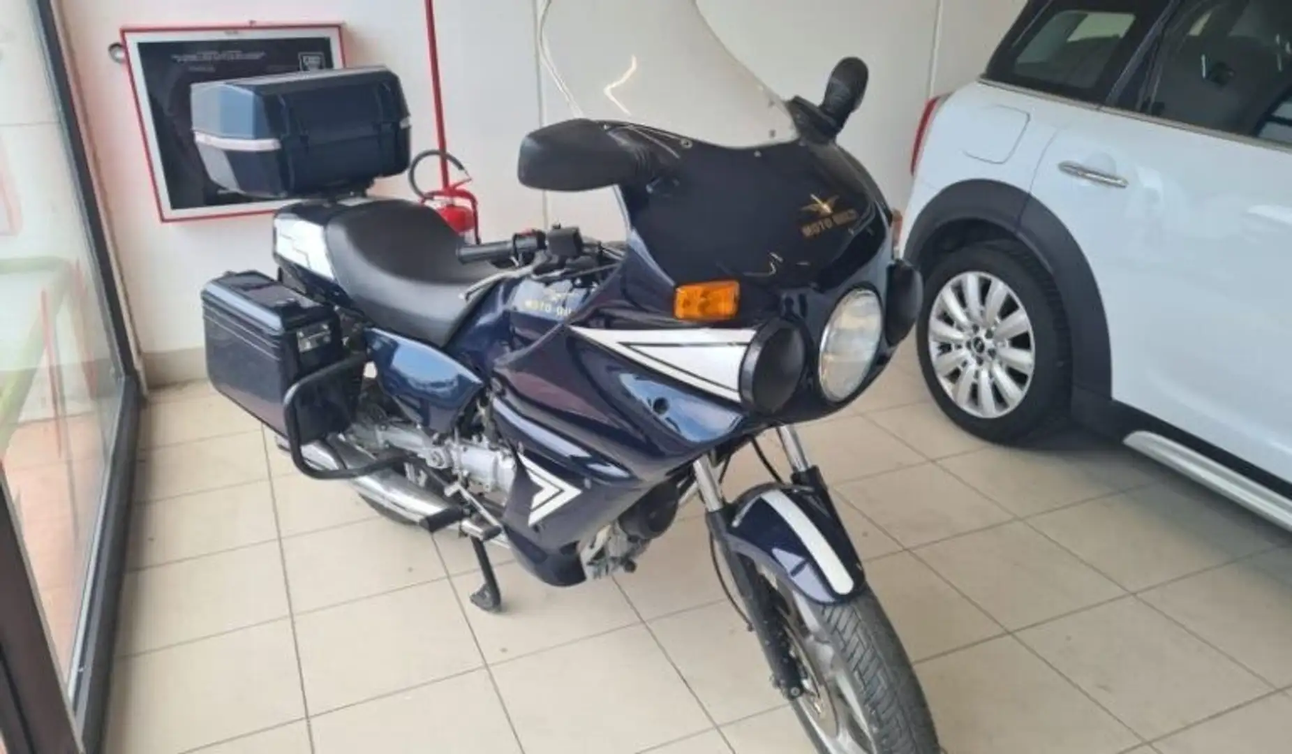 Moto Guzzi V 75 EX MOTO POLIZIA Azul - 2
