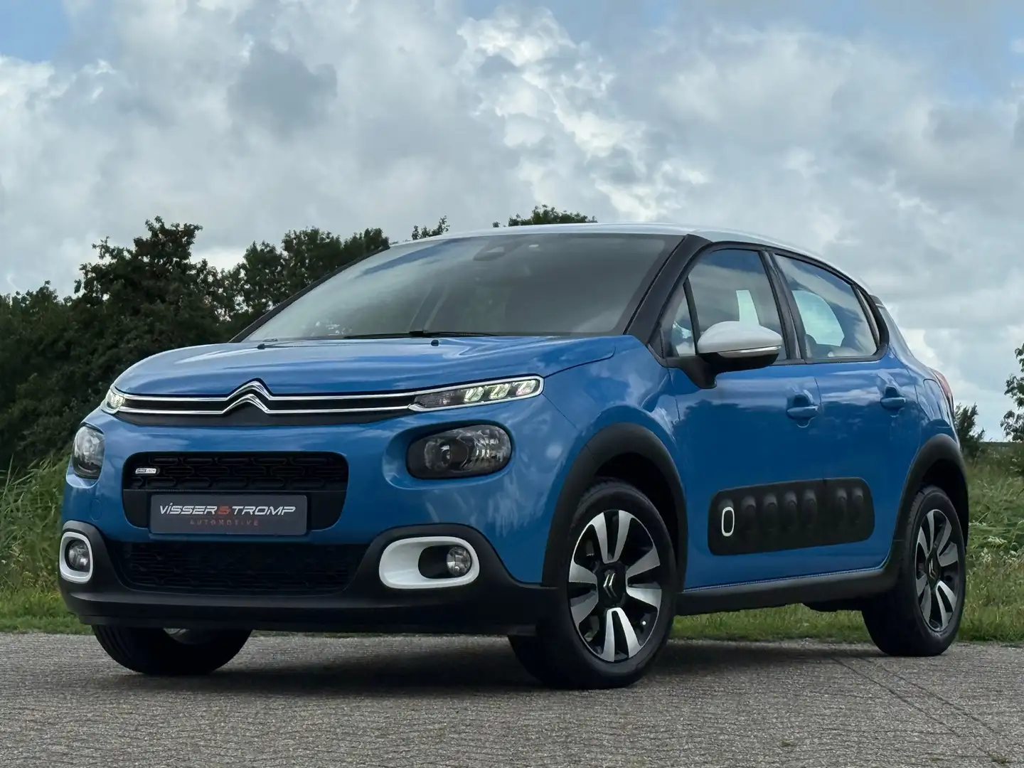 Citroen C3 1.2 PureTech Shine - Bleu Monte Carlo/Opal White - Blu/Azzurro - 2