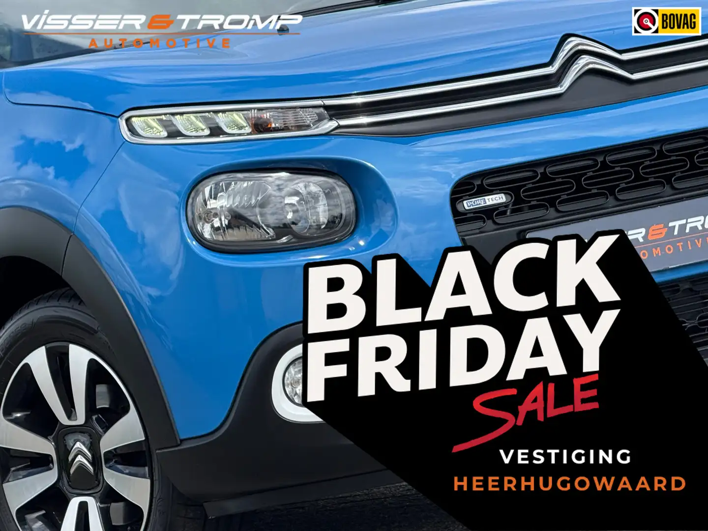 Citroen C3 1.2 PureTech Shine - Bleu Monte Carlo/Opal White - Blu/Azzurro - 1