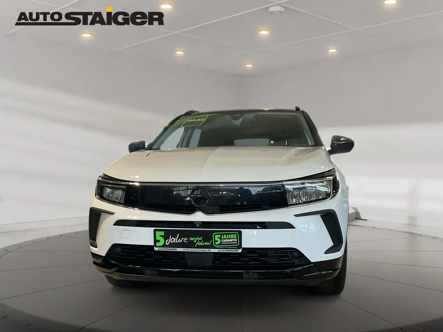 Opel Grandland GS Line AHK Kamera, Navi, Alvantara,.. Weiß - 2