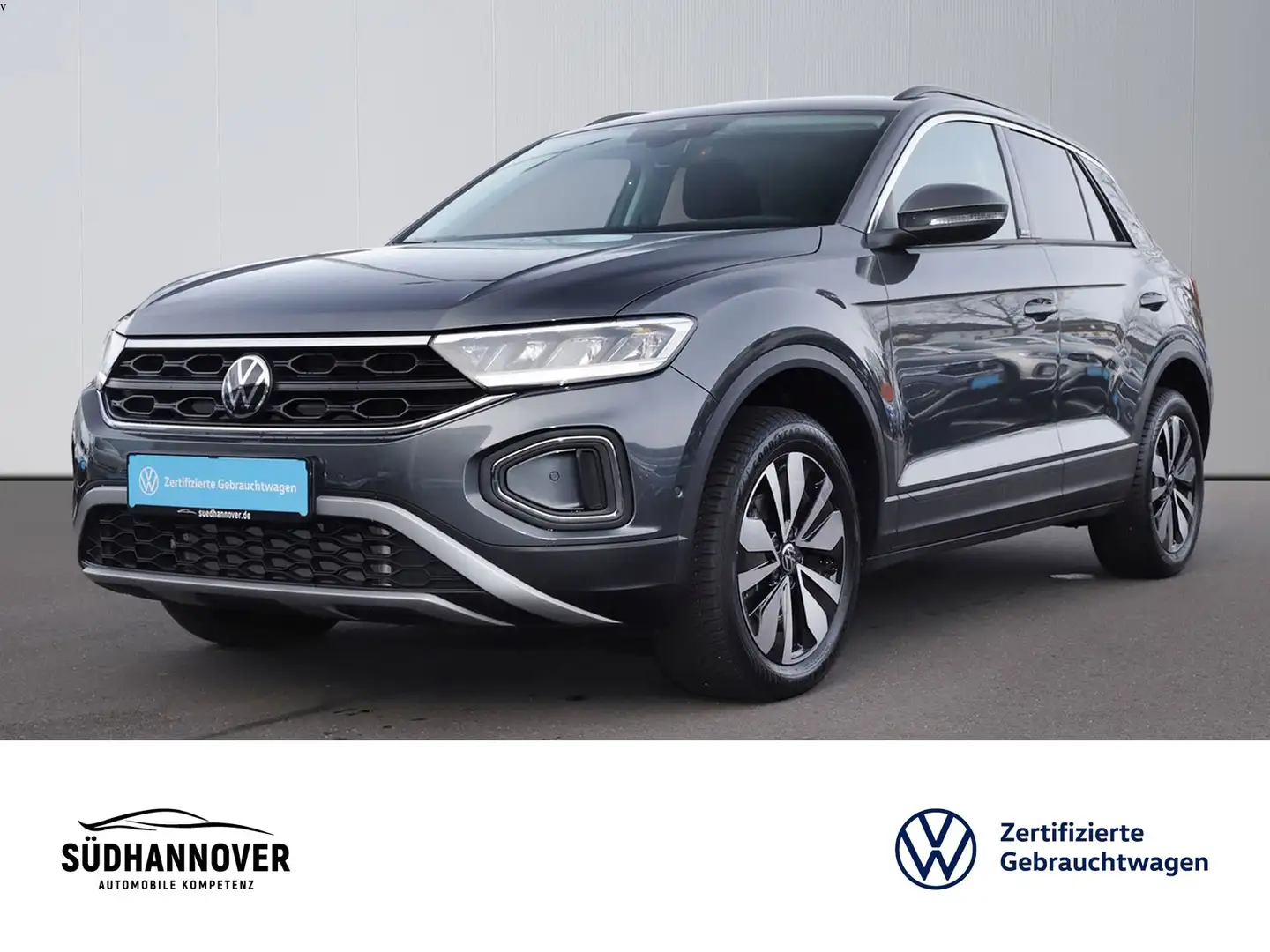 Volkswagen T-Roc Move 1.5 TSI DSG AHK+NAVI+SHZ+PDC+KAMERA Grau - 1