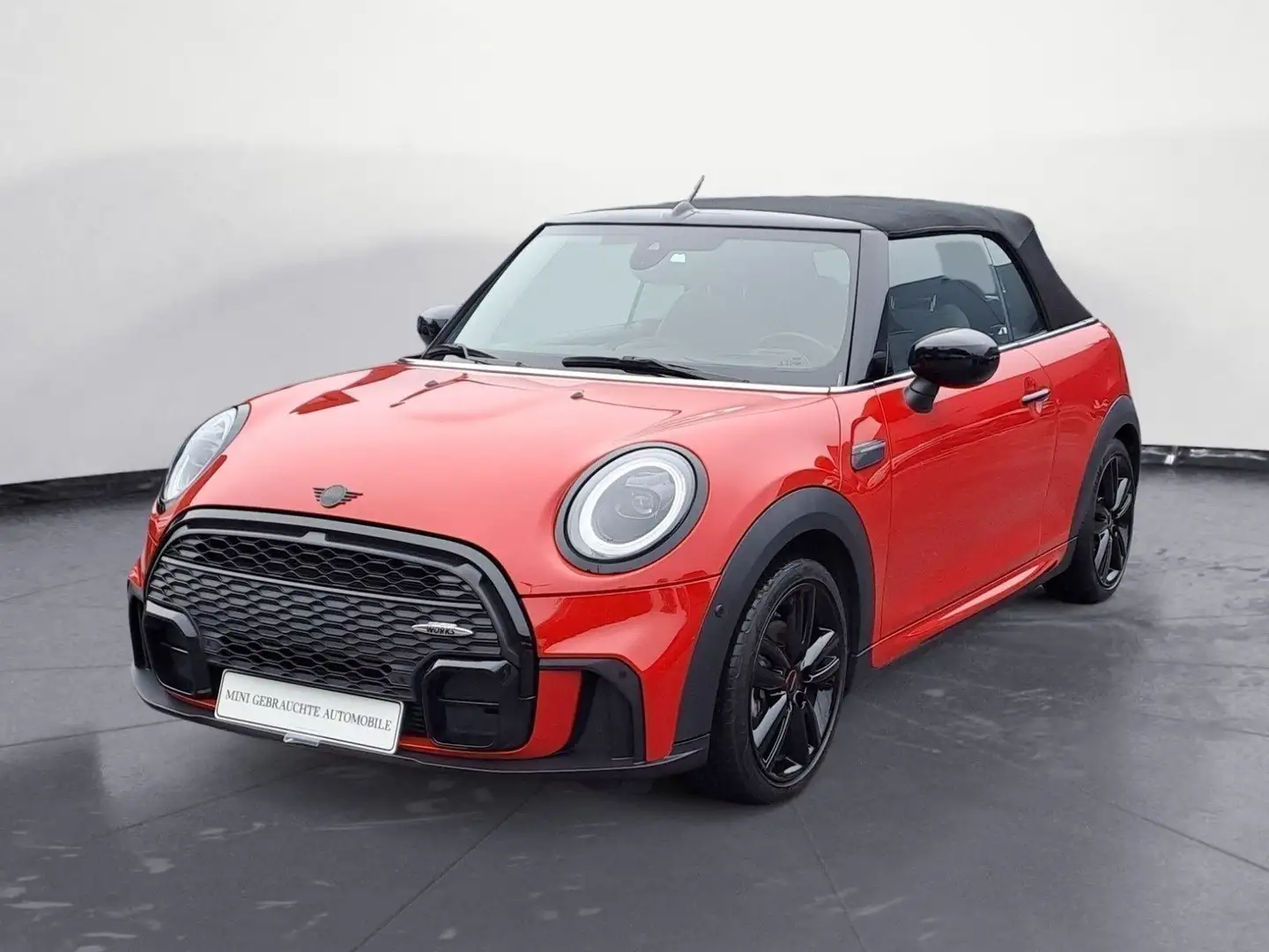 MINI Cooper Cabrio Aut. JCW Trim EDC Klimaaut. Navi L Rot - 2