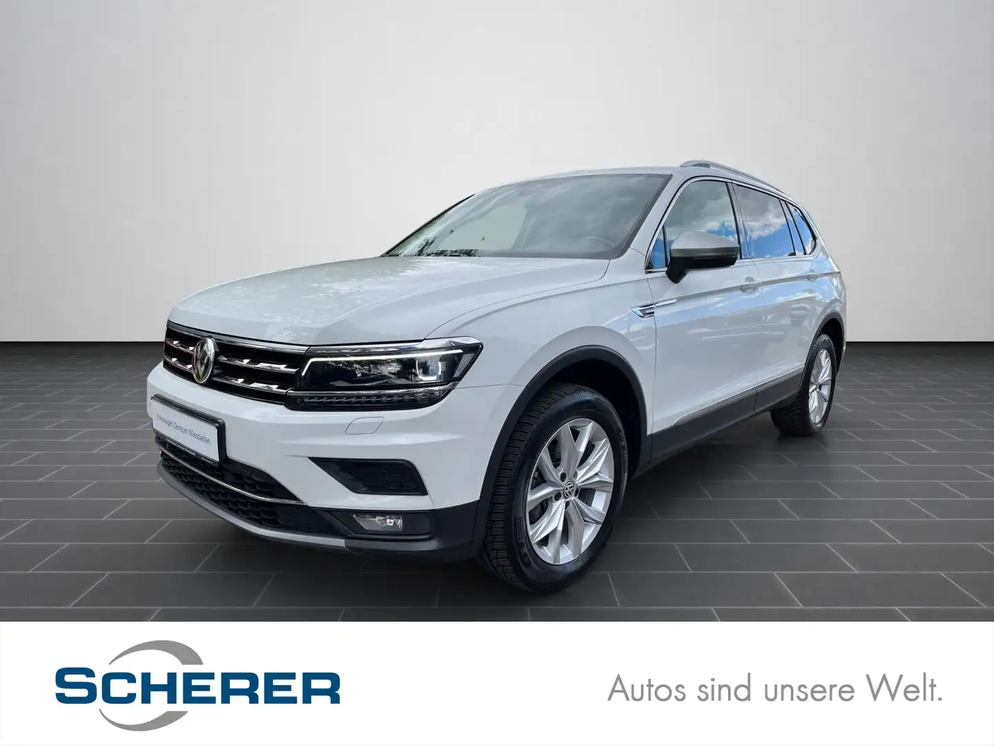 Volkswagen Tiguan Allspace 2.0 TDI DSG 4Mot., 7-Sitzer, Nav Blanc - 1