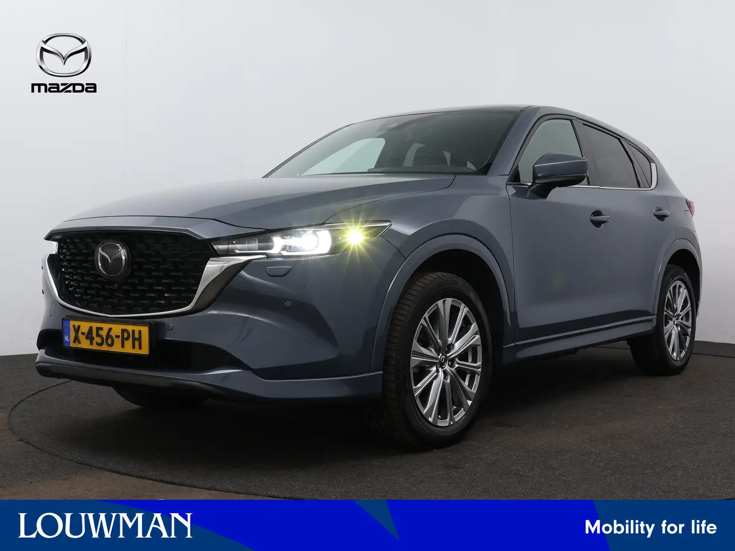 Mazda CX-5 2.0 e-SkyActiv-G M Hybrid 165 Takumi | Trekhaak | Gris - 1
