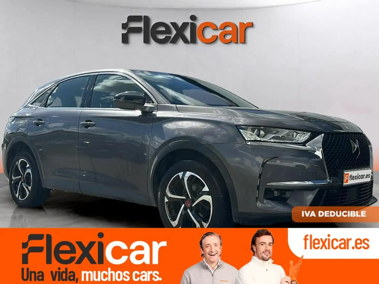 DS Automobiles DS 7 Crossback BlueHDi DE 96kW (130CV) Auto. CHIC Gris - 1
