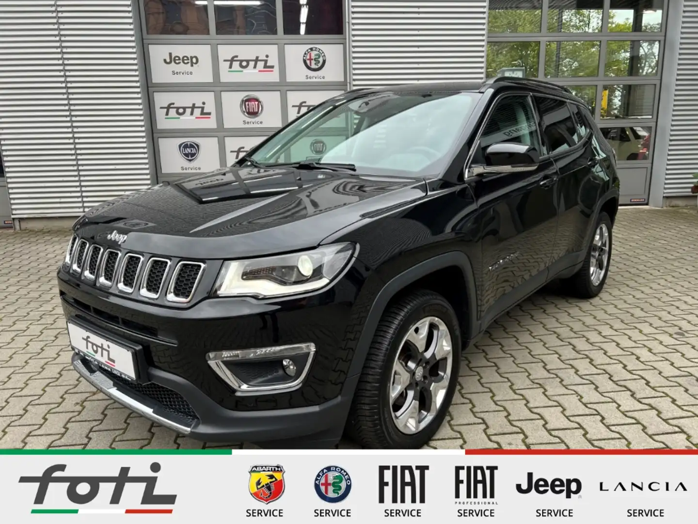 Jeep Compass Limited 1.4 170PS Allrad Schiebedach Schwarz - 2