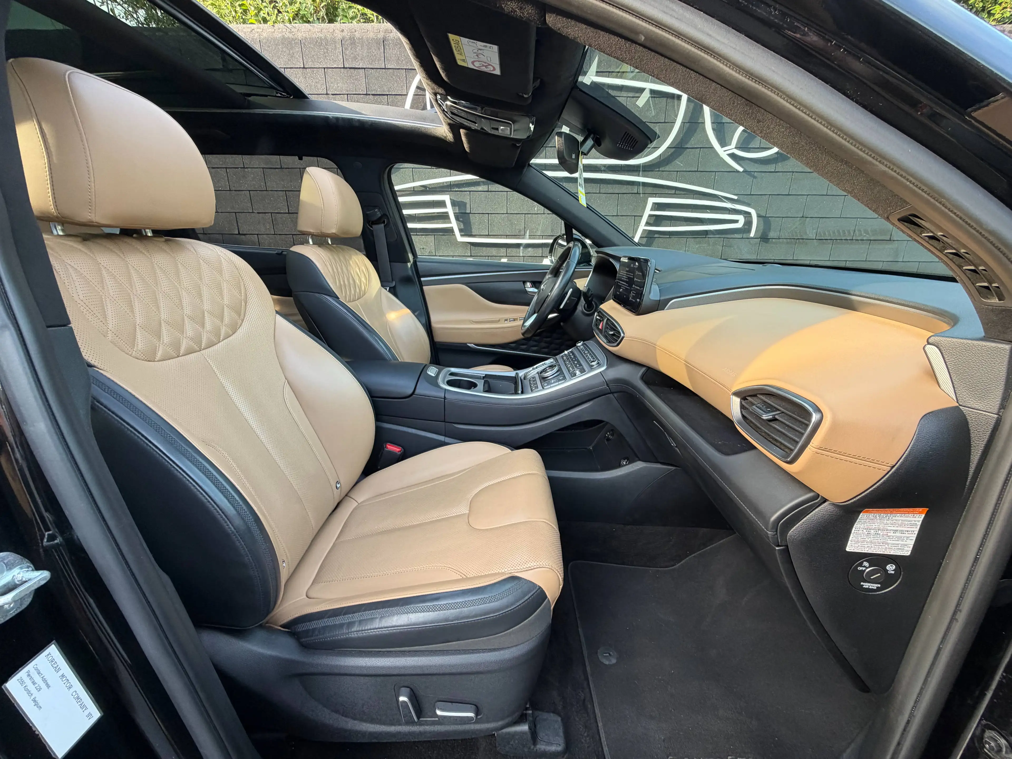 Hyundai SANTA FE PHEV 1.6 T-GDi+AIRCO+TOIT OUVR+CUIR+NAVI+CAMERA 360+HUD+EU6D — photo 10