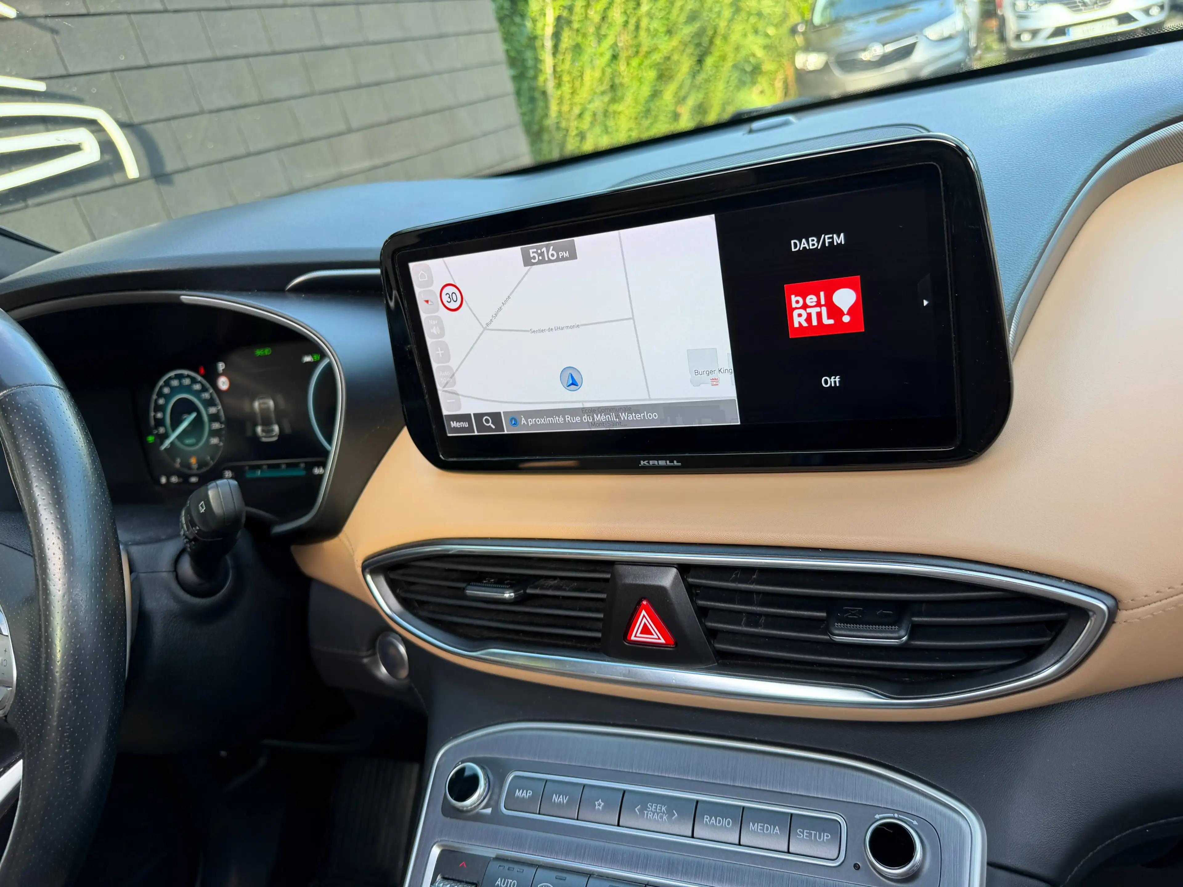 Hyundai SANTA FE PHEV 1.6 T-GDi+AIRCO+TOIT OUVR+CUIR+NAVI+CAMERA 360+HUD+EU6D — photo 15