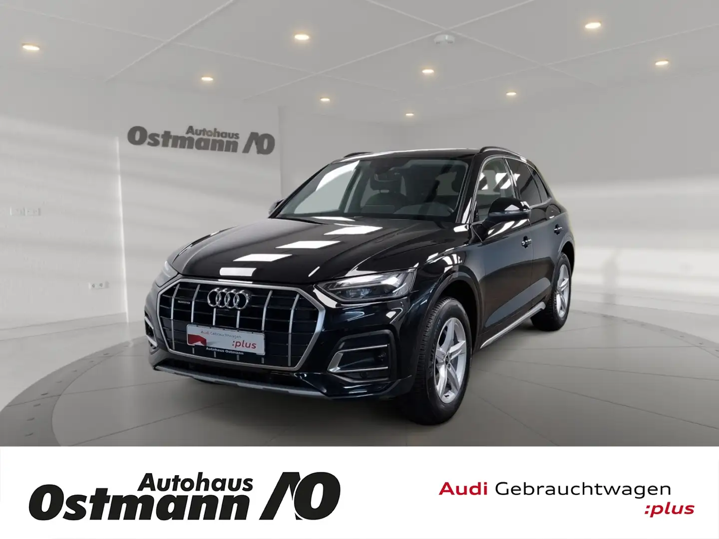 Audi Q5 40TDI quattro Advanced AHK/Pano/ACC/360/Leder Schwarz - 1
