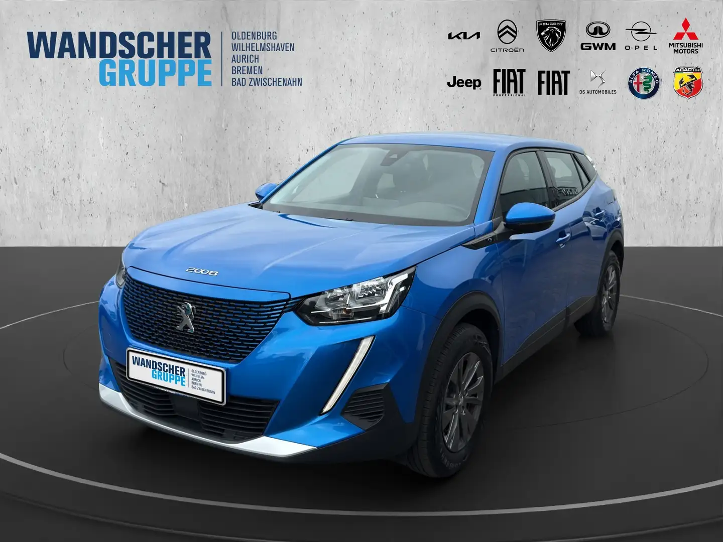 Peugeot 2008 e- Elektromotor 136 (e-) e- Active +Kam. Bleu - 1