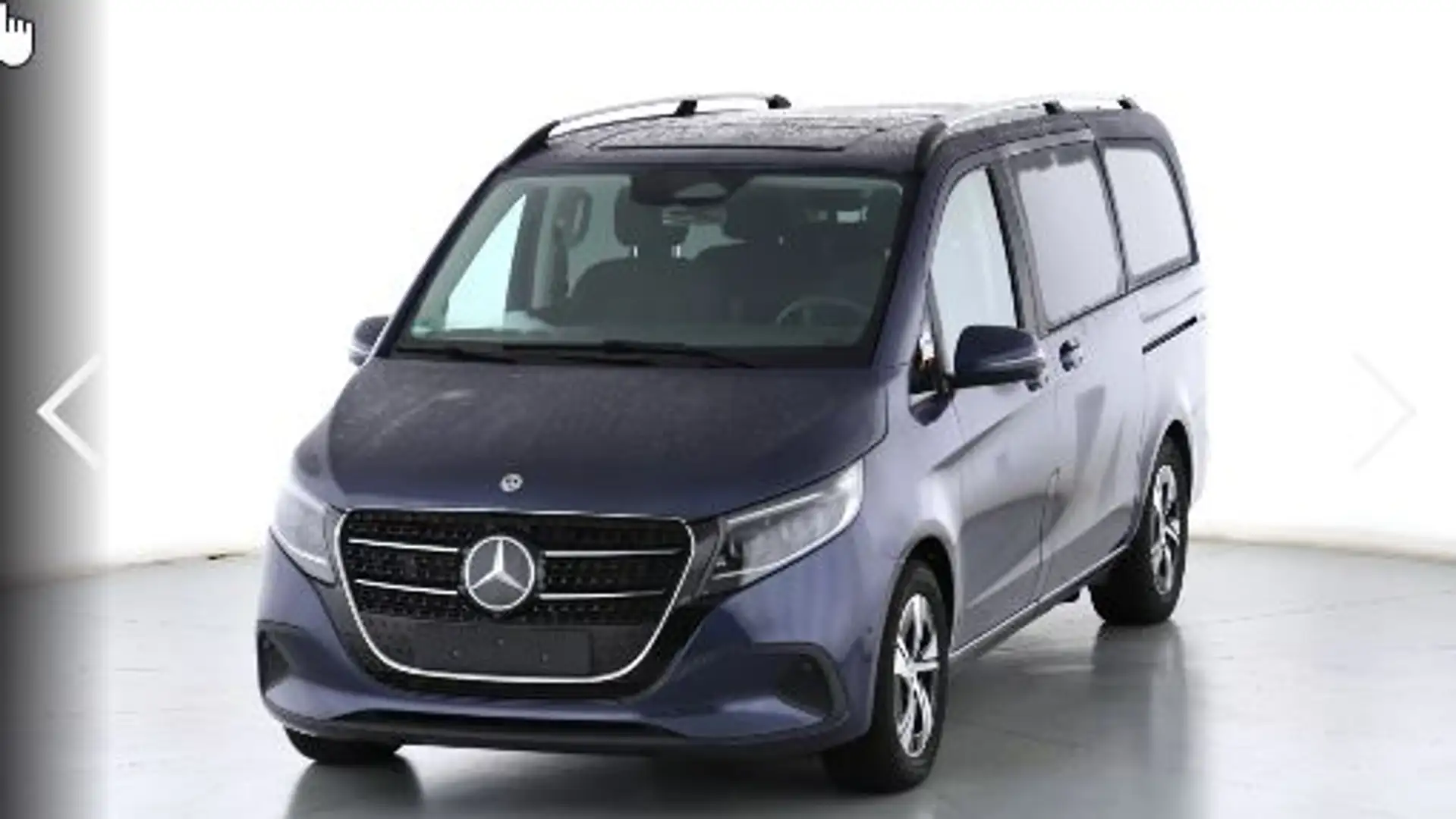 Mercedes-Benz V 300 d STYLE Lang 9GT+LED+AHK+DISTR+NAVI+KAM Blau - 1