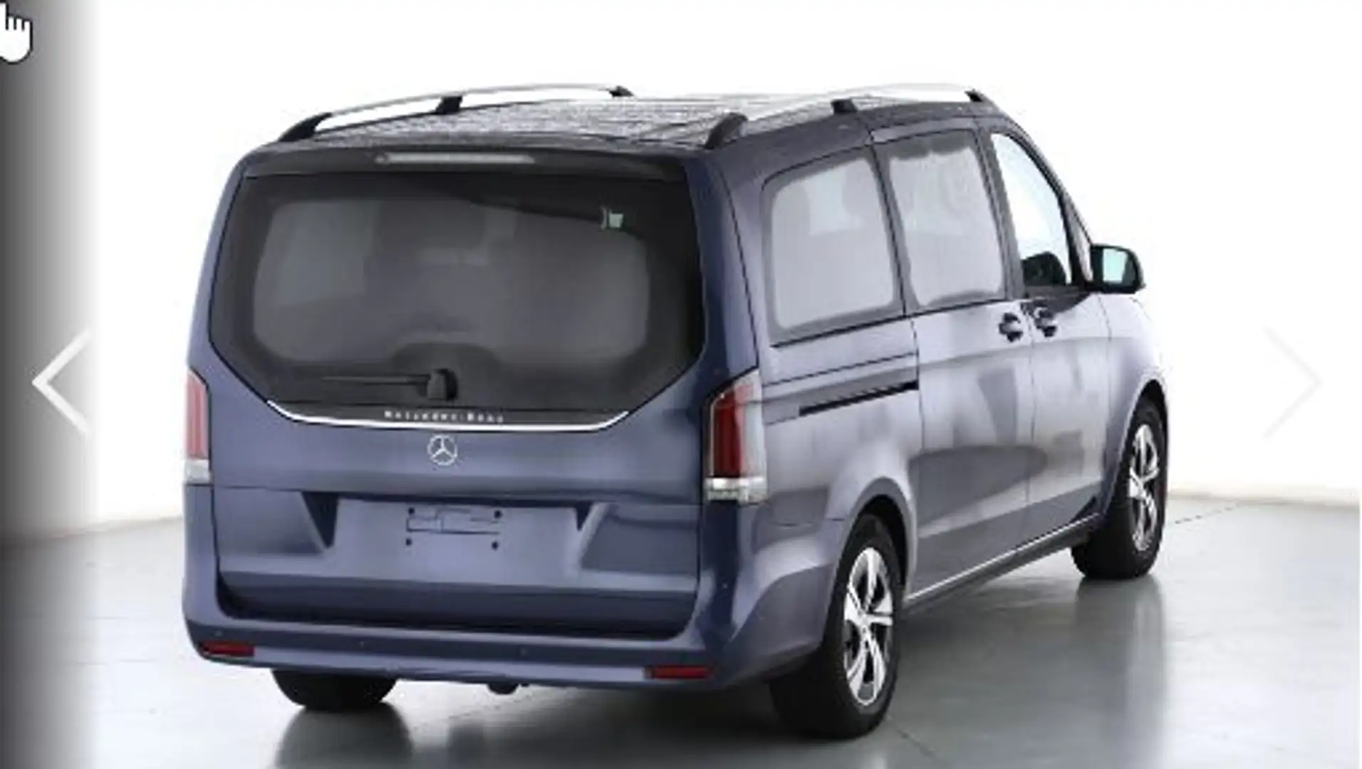 Mercedes-Benz V 300 d STYLE Lang 9GT+LED+AHK+DISTR+NAVI+KAM Blau - 2