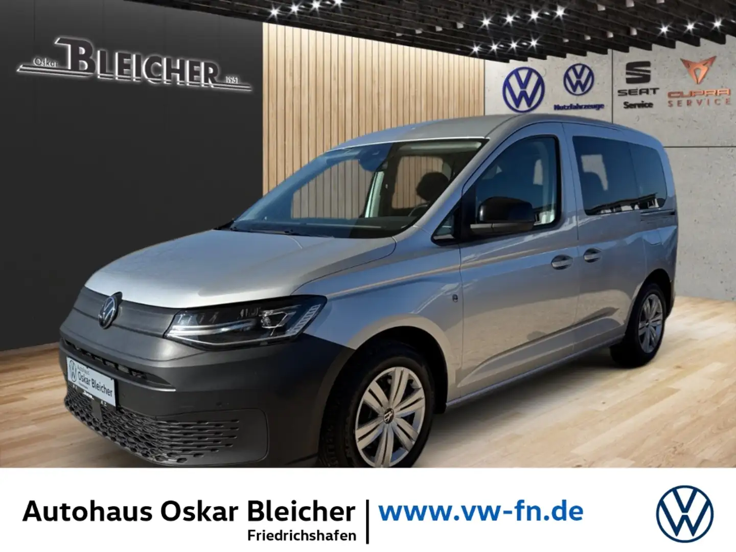 Volkswagen Caddy 2.0 TDI 4Motion   Navigation+Rückfahrkamera Plateado - 1