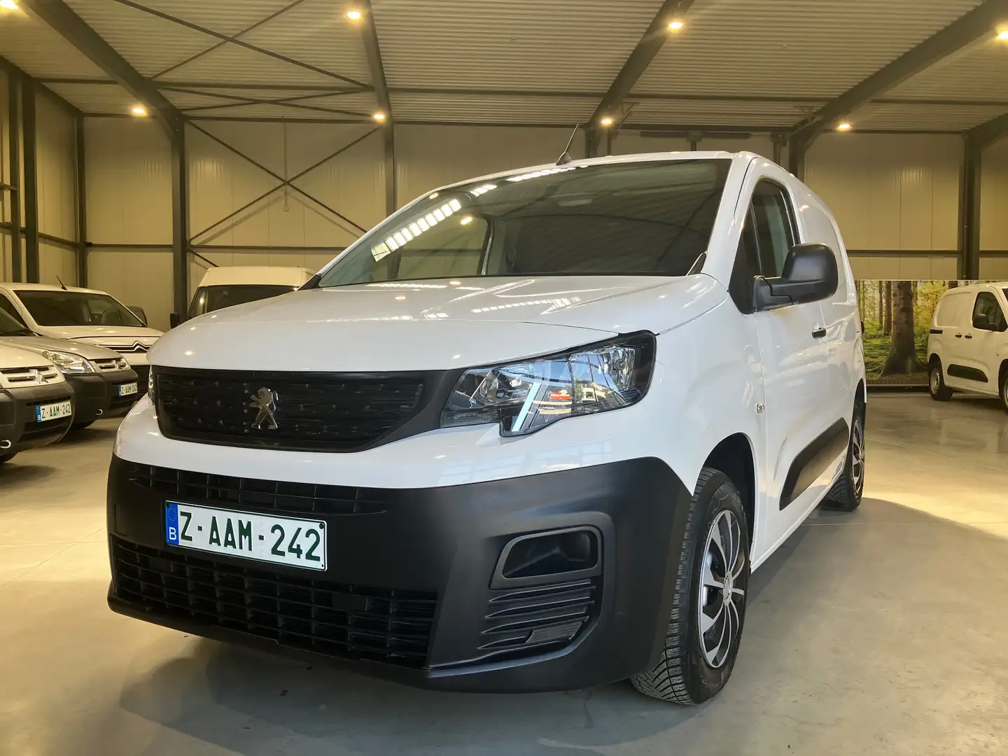 Peugeot Partner 1,6 HDI Airco 10.620€ ex.BTW 12M omniumgarantie Blanc - 1