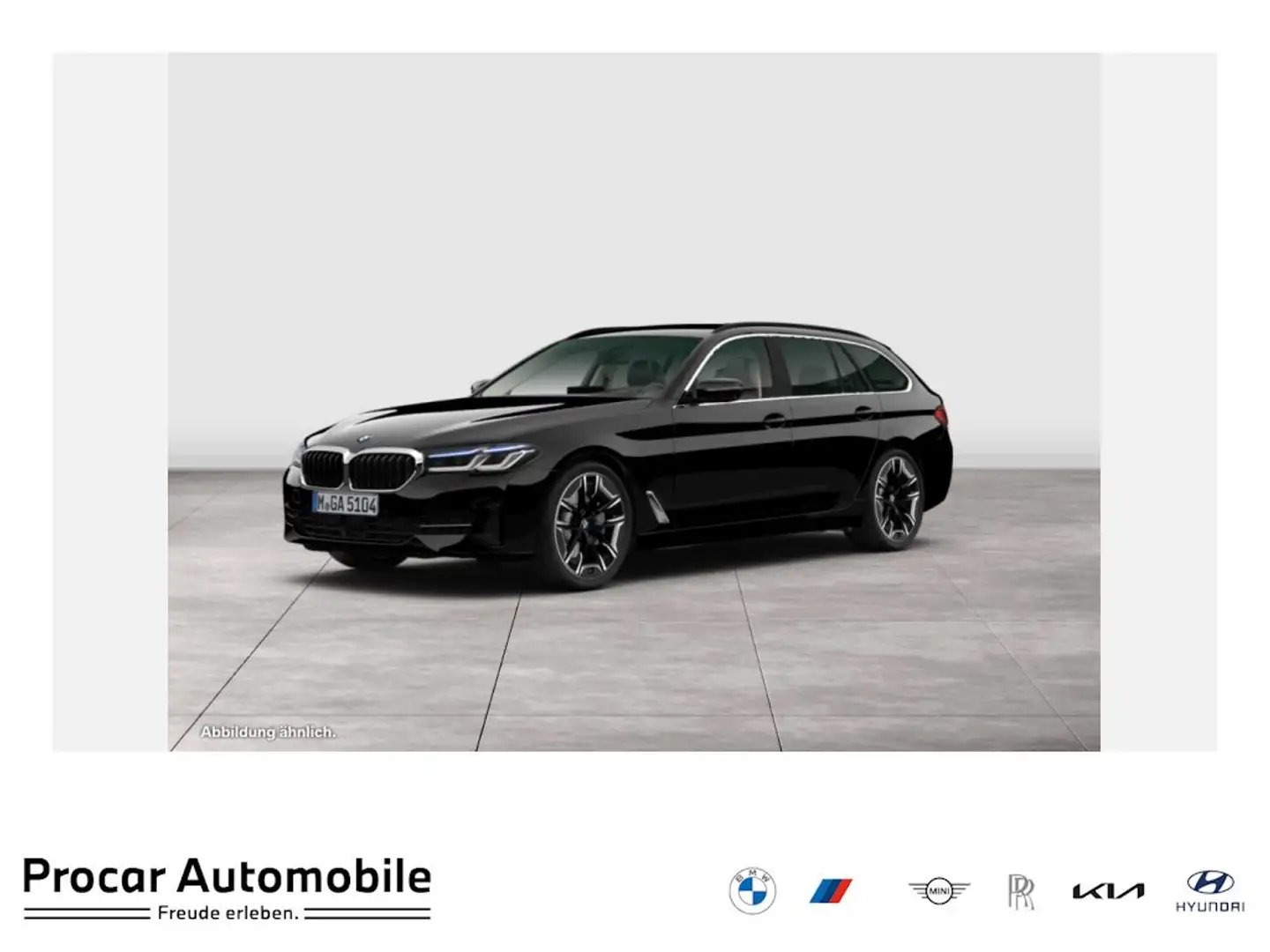 BMW 540 d xDrive H/K+HuD+AHK+STANDHZG+DA PROF+360° Schwarz - 1