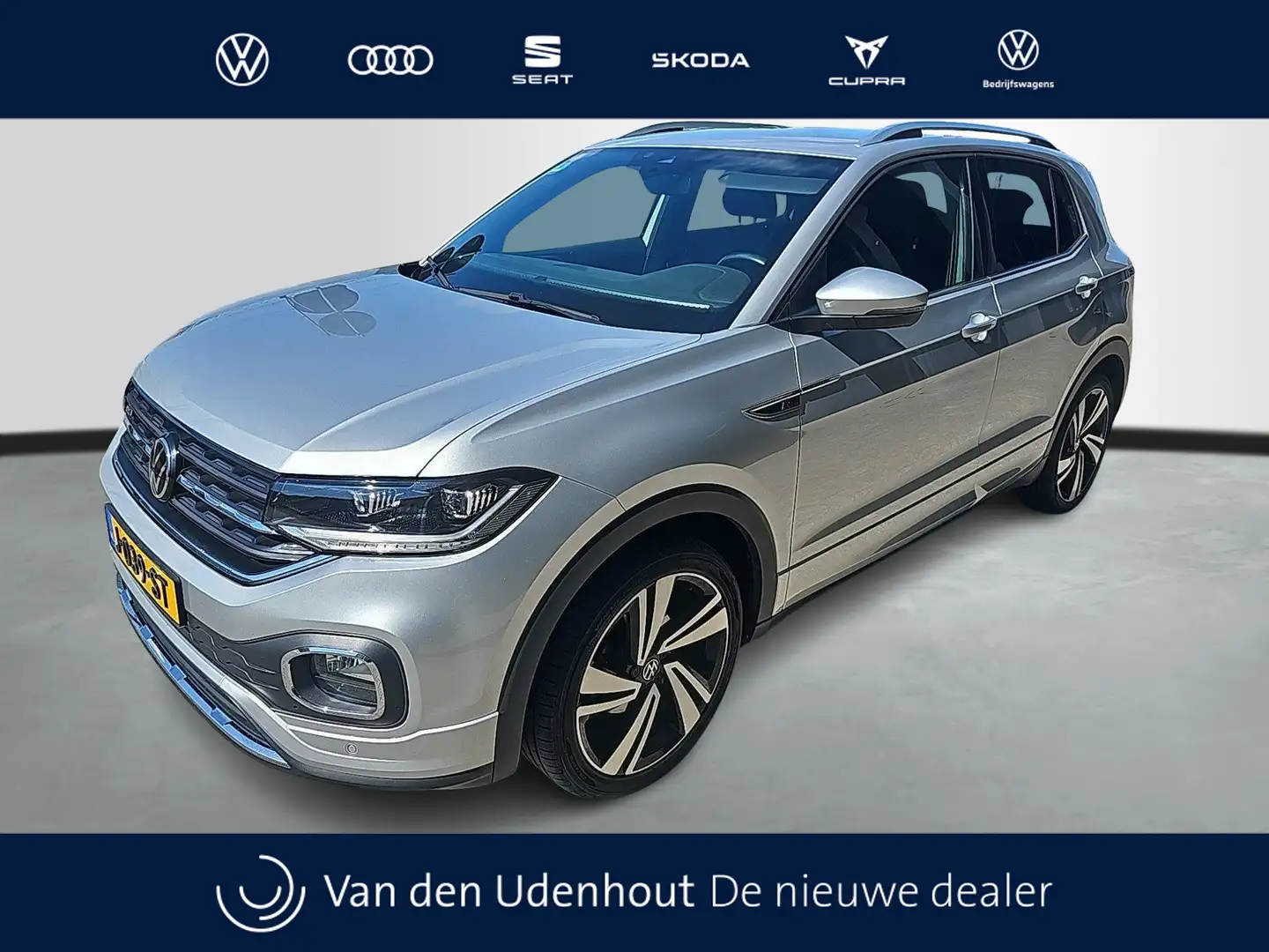 Volkswagen T-Cross 1.0 TSI Automaat R-Line | Camera | stoelverwarming Grijs - 1