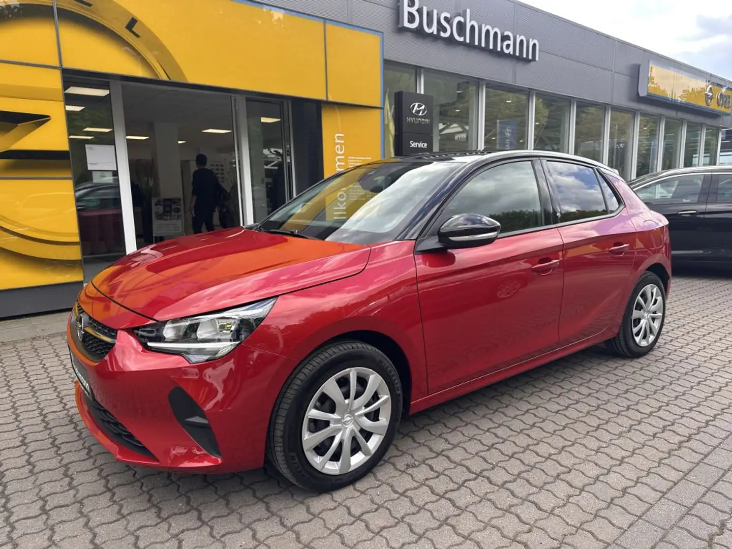 Opel Corsa-e Edition +SOH 90 %+ SITZHEIZUNG+RFK+ Rojo - 1