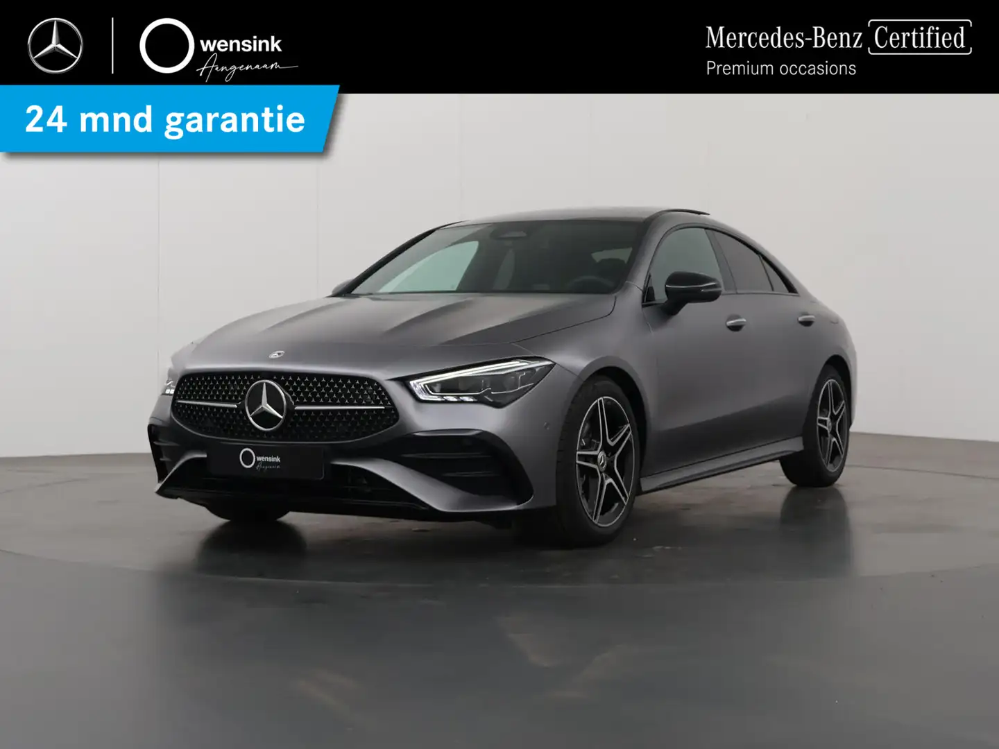 Mercedes-Benz CLA 180 AMG Line | Panorama Schuifdak | Magno matte lak | Grau - 1
