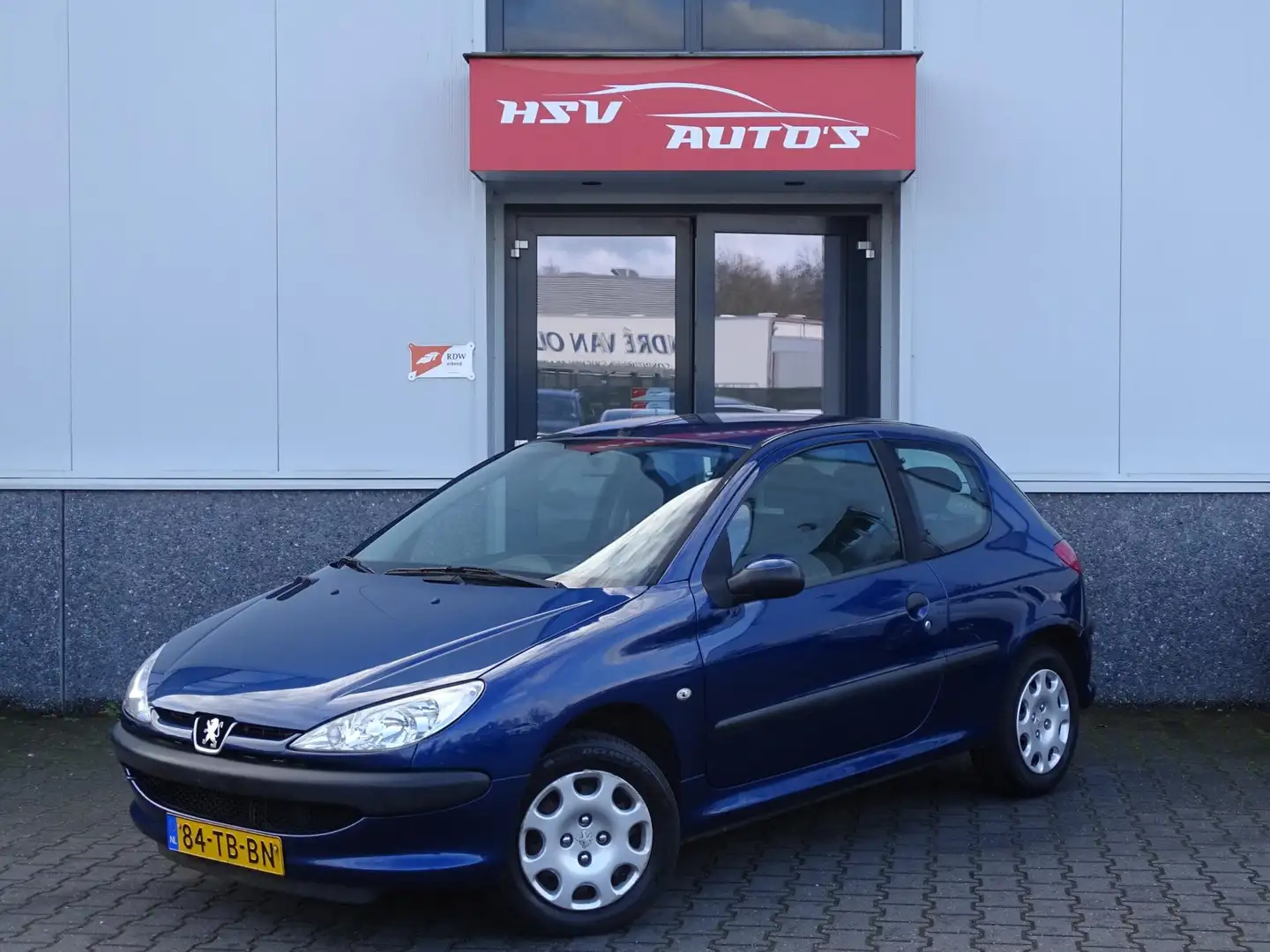 Peugeot 206 1.4 One-line org NL 2006 Blauw - 1